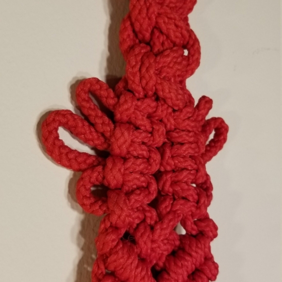 Vintage Christmas Macrame Noel Wall Hanging - Picture 9 of 11